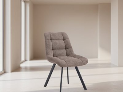 Chaise de salle à manger capitonné - Liz