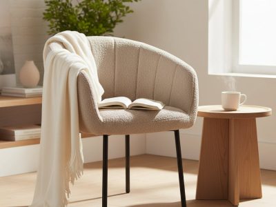 Chaise en tissu avec accoudoir - Sevillana