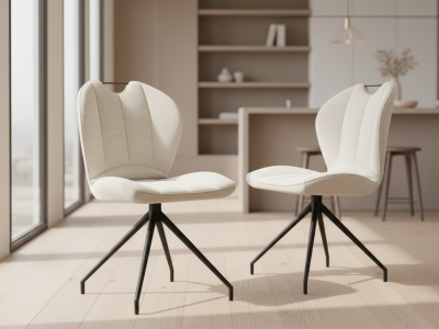 Lot de 2 chaises pivotante - New york