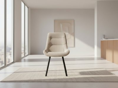 Chaise en velour cotelé - Amalie
