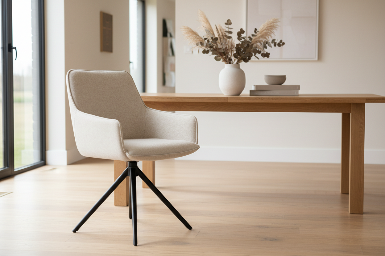 Chaise pivotante de salle à manger - Amsterdam