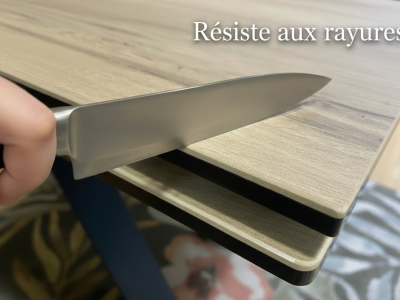 Table extensible céramique effet bois Forrest – 180 à 280 cm