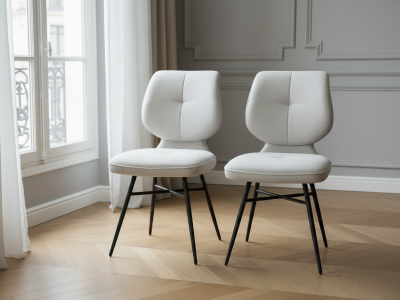 Lot de 2 chaises de salle à manger - Kraos