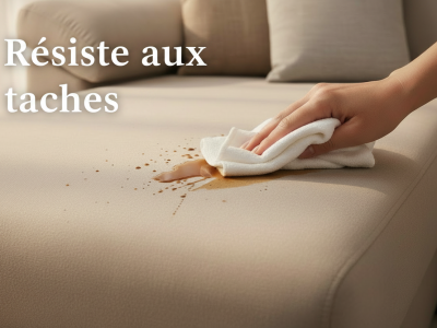 Canapé d’angle convertible beige rapido - Billy