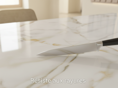Table extensible céramique 6 mm Ontario XL Akante – 200 à 300 cm