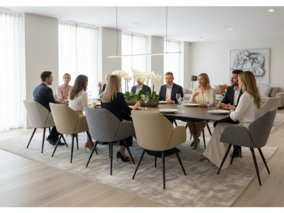 Table extensible céramique rouille bronze Bond – 160 à 280 cm