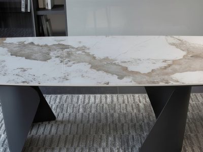 Table céramique marbre extensible - Tina