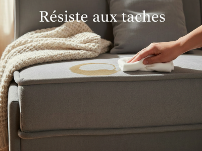 Fauteuil convertible 1 place gris - Yvan